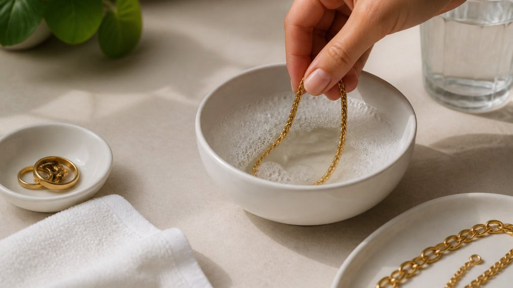 How to Clean Gold Plated Jewelry Safely