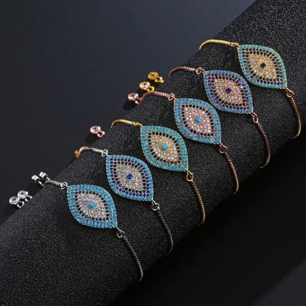 ELSA evil eye collection Bracelet - Zoha Los Angeles