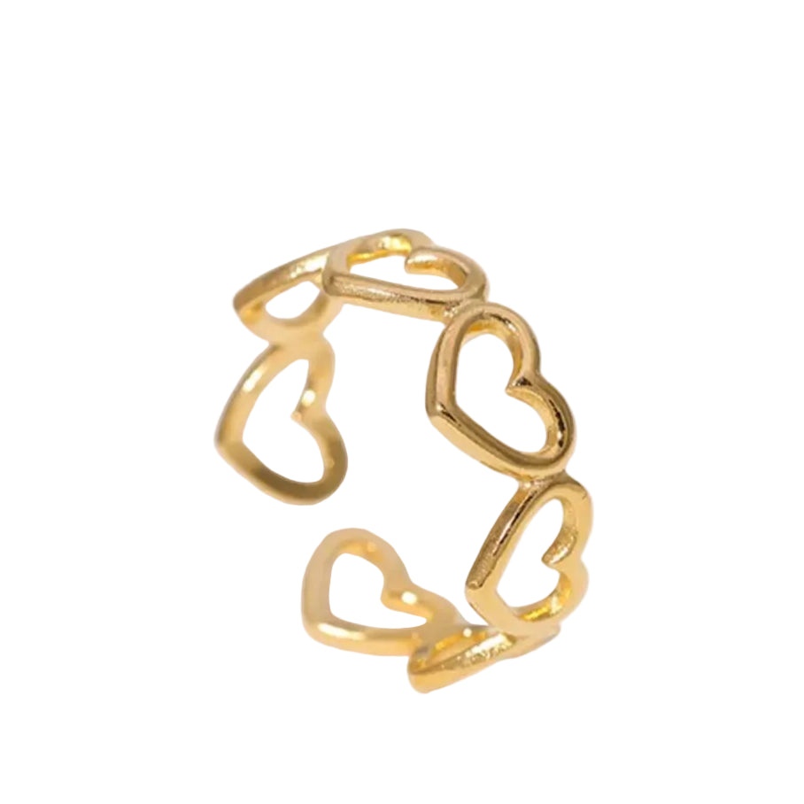 Amber Ring | Adjustable Dainty Ring