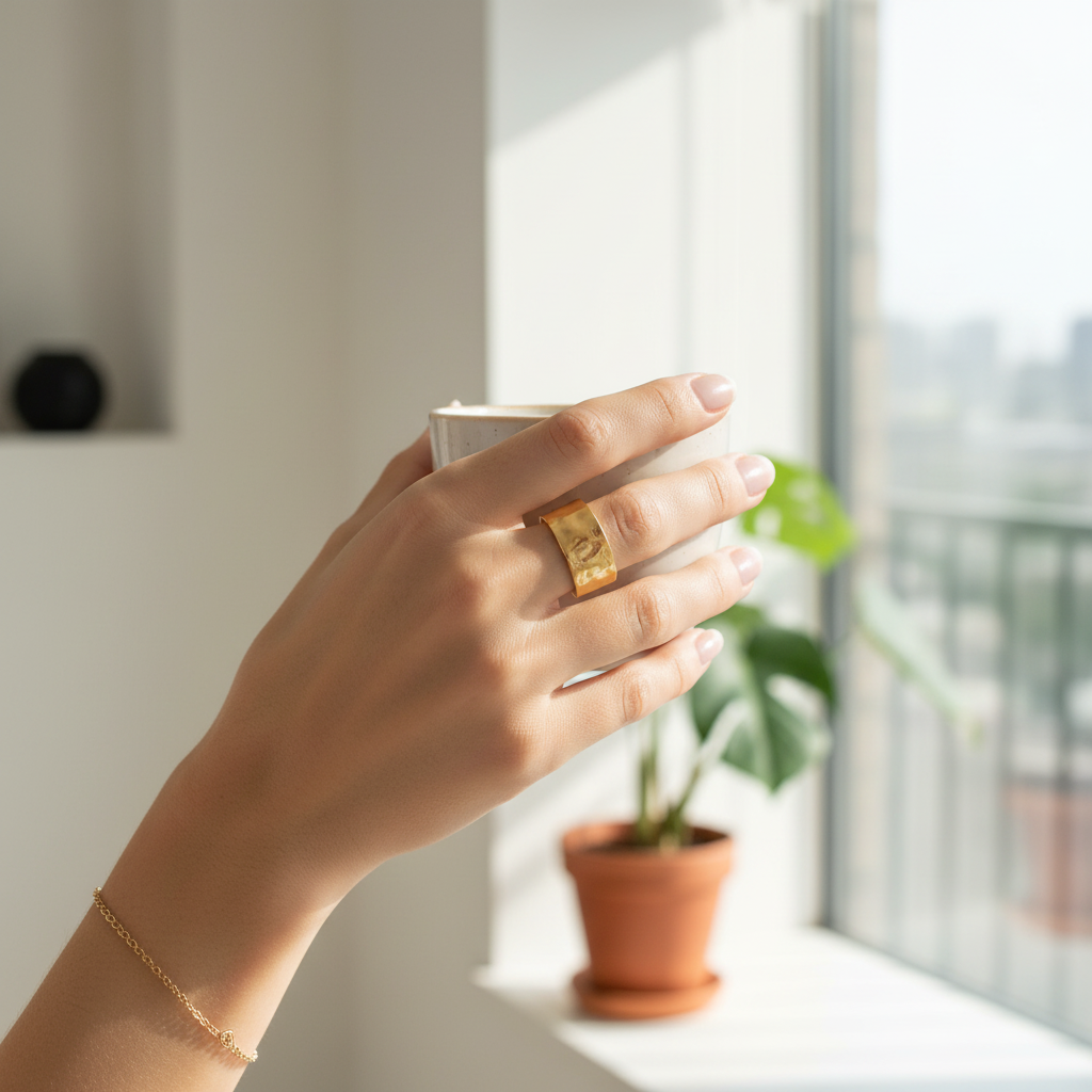 Emma Ring | Adjustable Dainty Ring