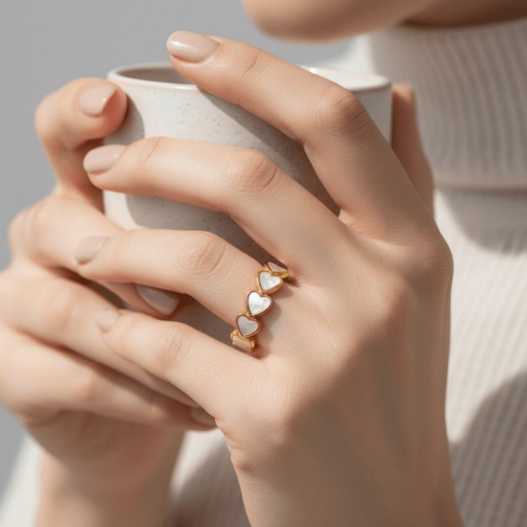 Cherry Heart Ring
