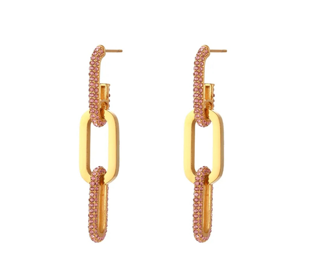 AVA Luxury Drop Earrings - Zoha Los Angeles