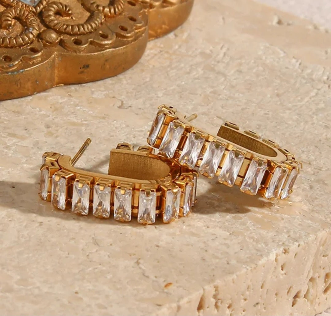 EMILY Stud Earrings - Zoha Los Angeles