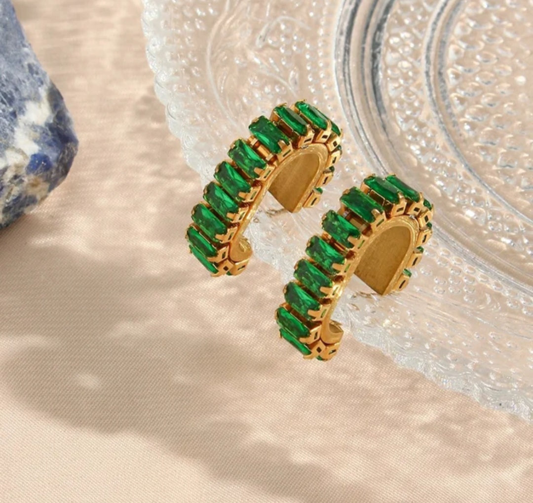 EMILY Stud Earrings - Zoha Los Angeles