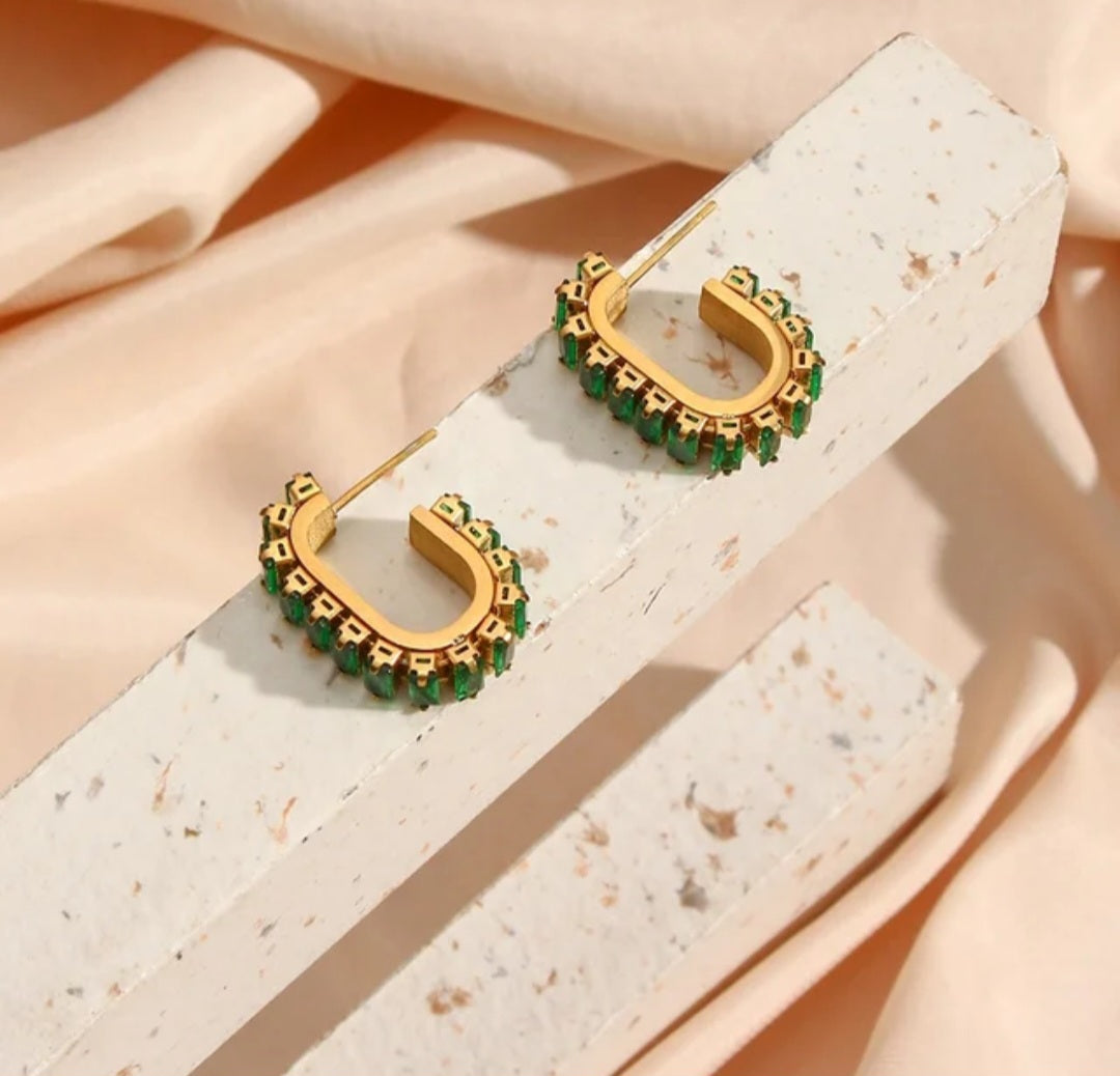 EMILY Stud Earrings - Zoha Los Angeles