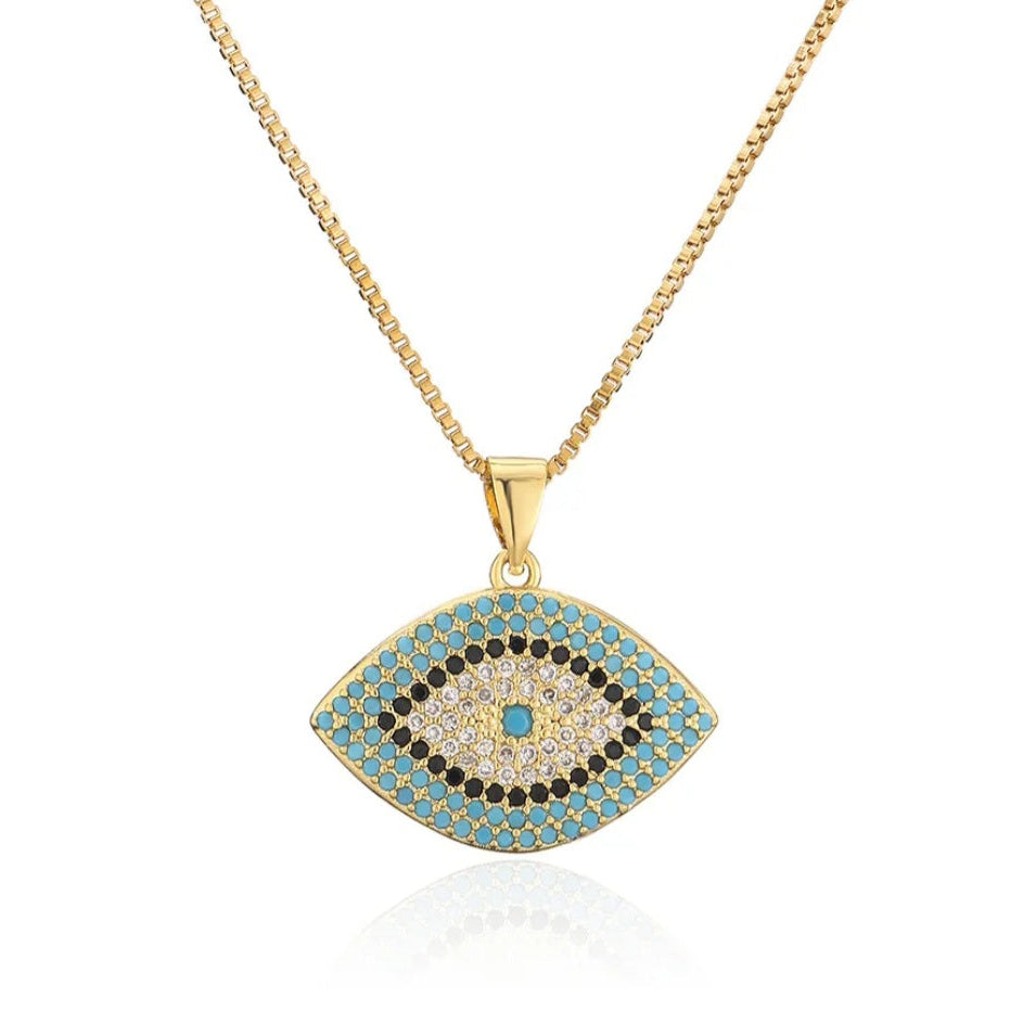 IZA evil eye necklace