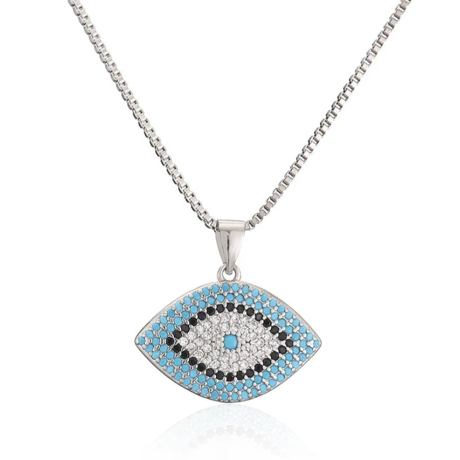 IZA evil eye necklace