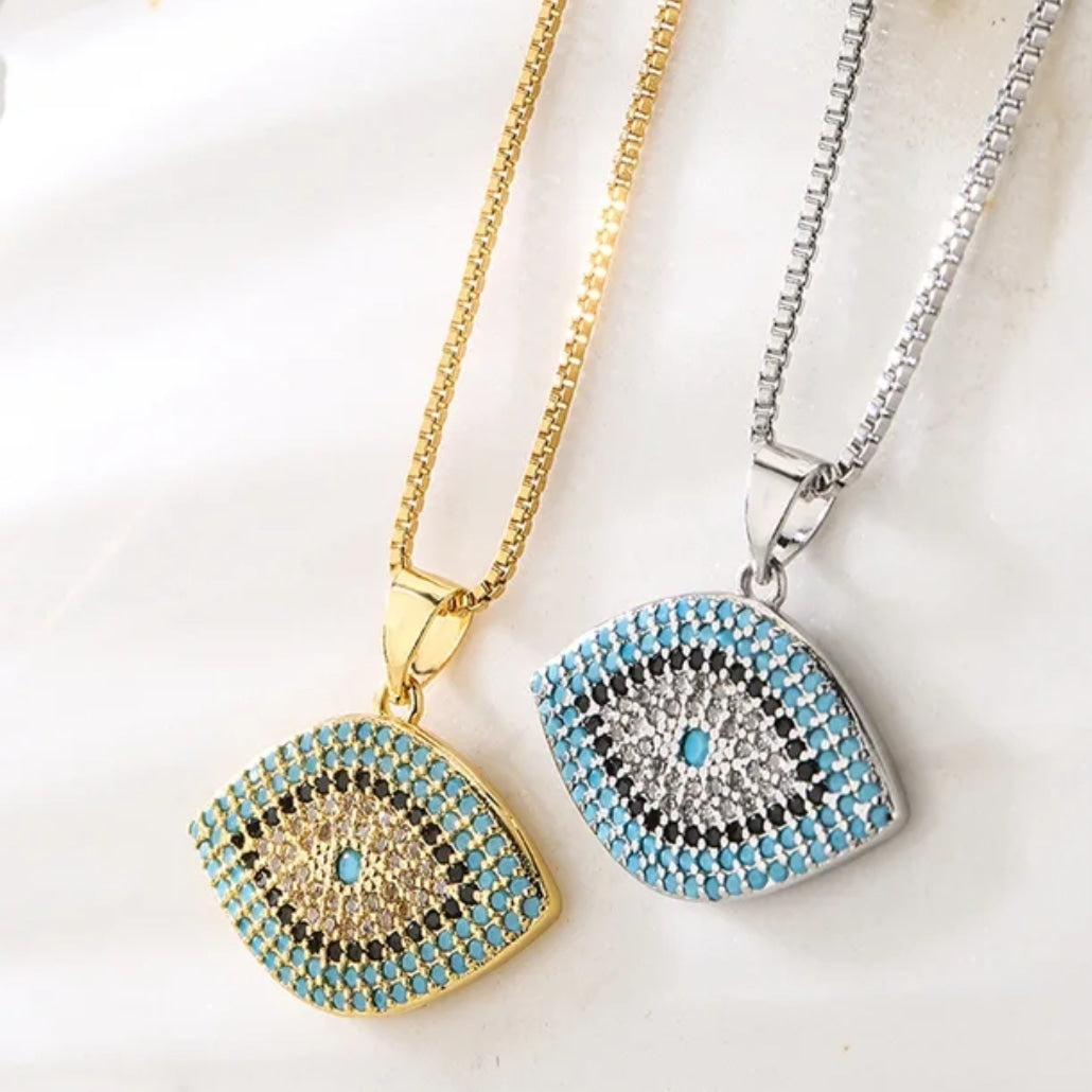 IZA evil eye necklace