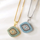 IZA evil eye necklace