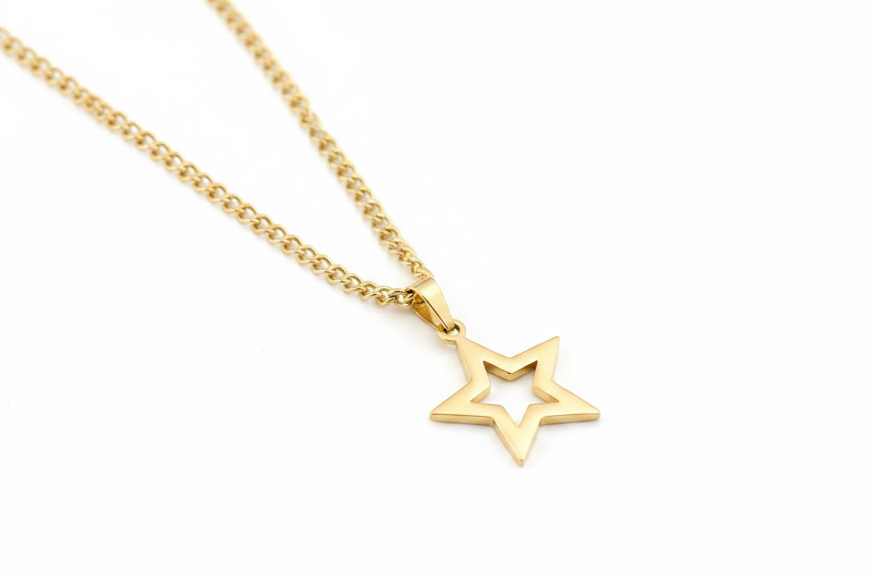 AYESHA star Necklace - Zoha Los Angeles