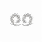 Marya Stud Earrings | Elegant Gold and Silver Jewelry