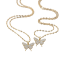 LILY Necklace - Butterfly Charm | Zoha Los Angeles