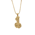 Bismillah Calligraphy Necklace – Islamic Arabic Pendant in Gold | Zoha Los Angeles