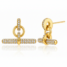 Aurelia t-bar Earrings
