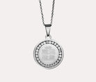 4 Qul Arabic calligraphy necklace