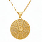 4 Quls Ayatul Kursi necklace double-sided necklace