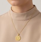 4 Quls Ayatul Kursi necklace double-sided necklace