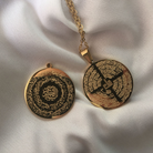 4 Quls Ayatul Kursi necklace double-sided necklace