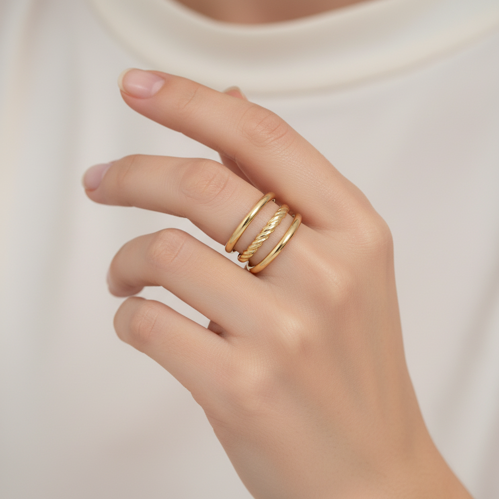 Alena Ring | Adjustable Dainty Ring