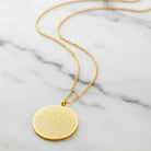 Ayatul Kursi necklace Islamic 18k gold plated