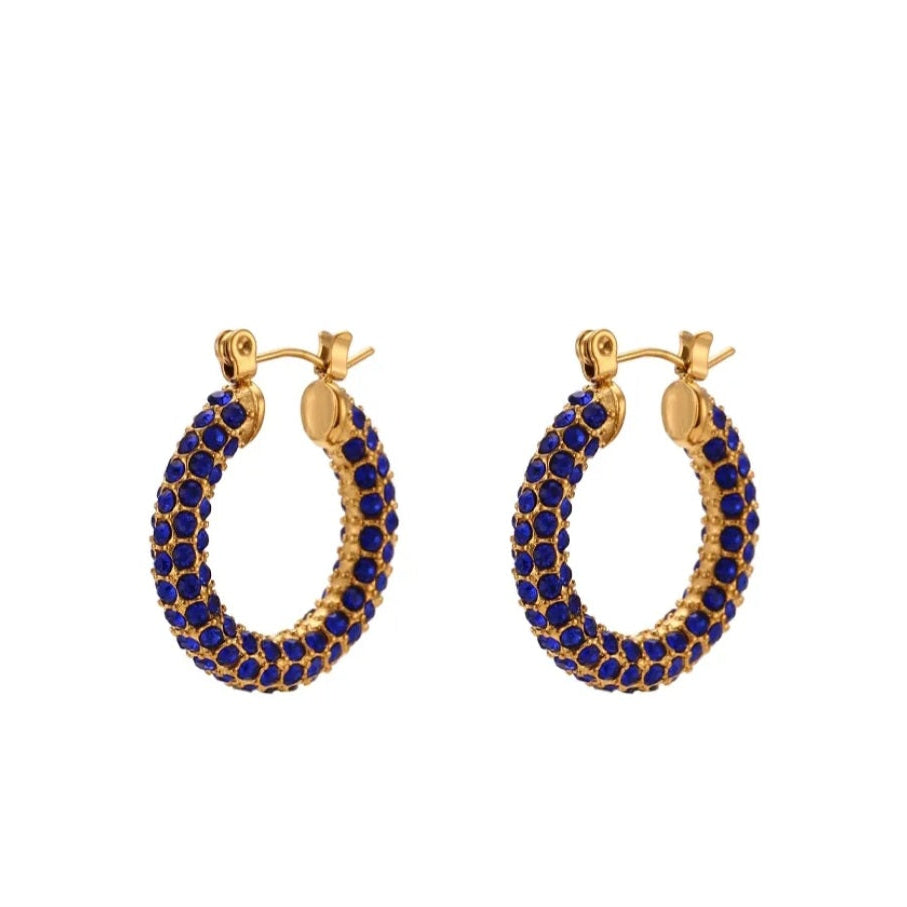 ZAHRA Hoop Earrings - Zoha Los Angeles