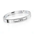 Luxe crystal bangle bracelet