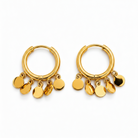 Hoop Tassel Earrings