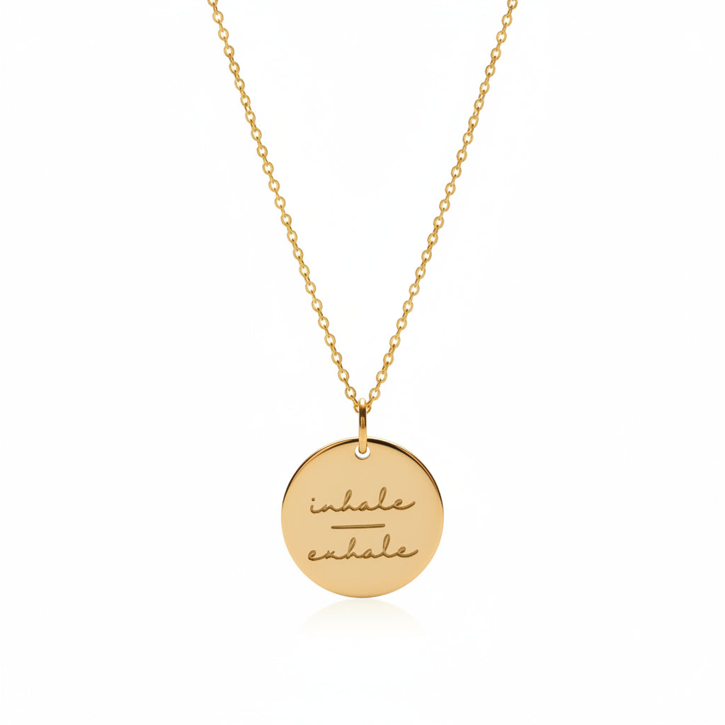 Inspire Me Necklace | Engraved Message Necklace