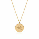 Inspire Me Necklace | Engraved Message Necklace