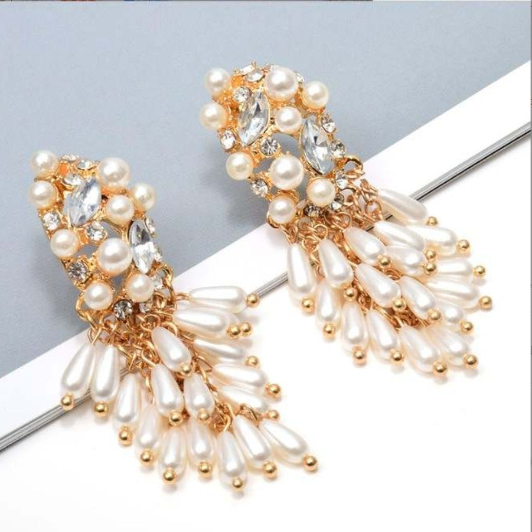 JLO Pearl Earrings - Zoha Los Angeles