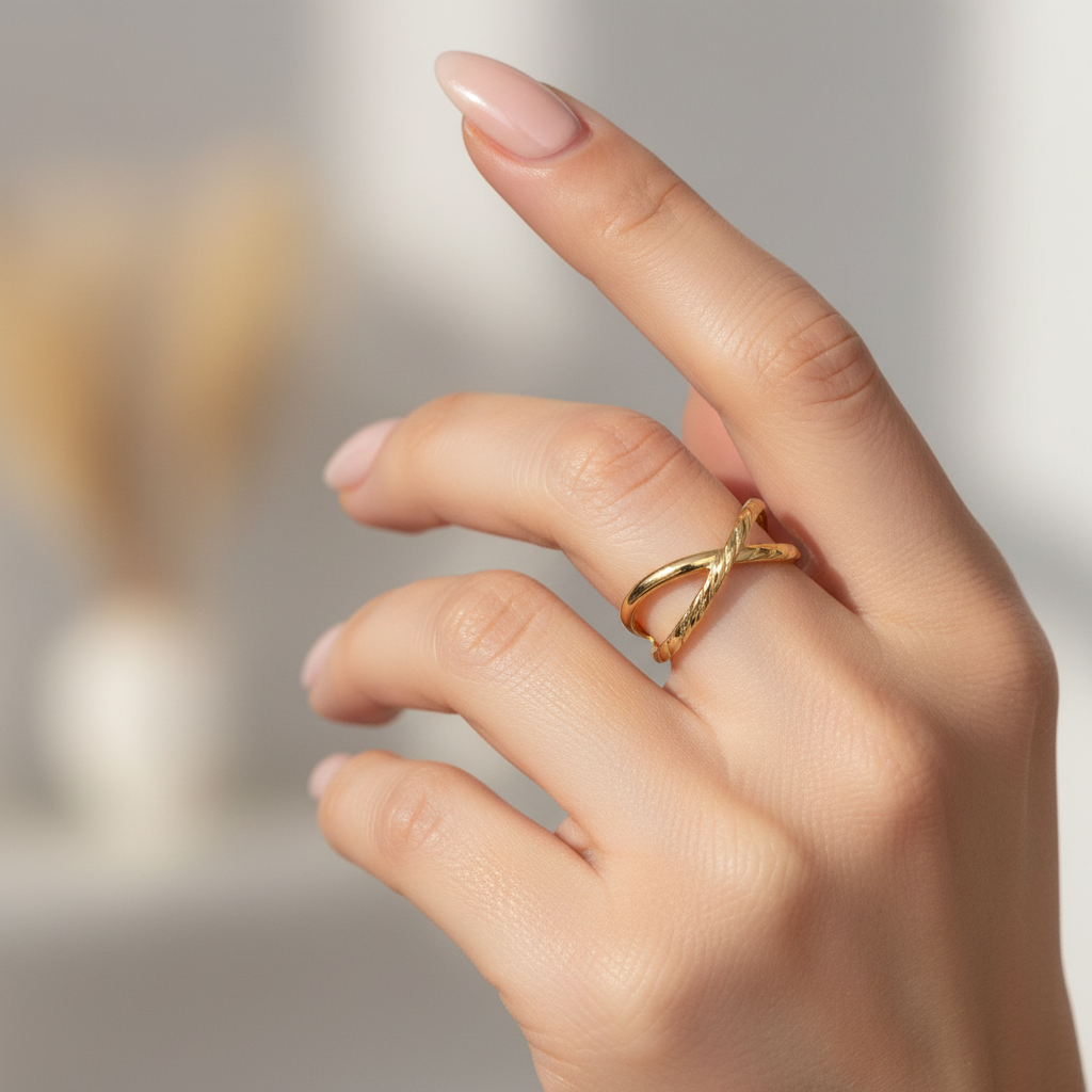 Mina Ring | Adjustable Dainty Ring