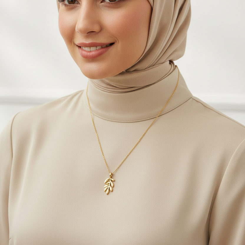 Olive Palestine Necklace