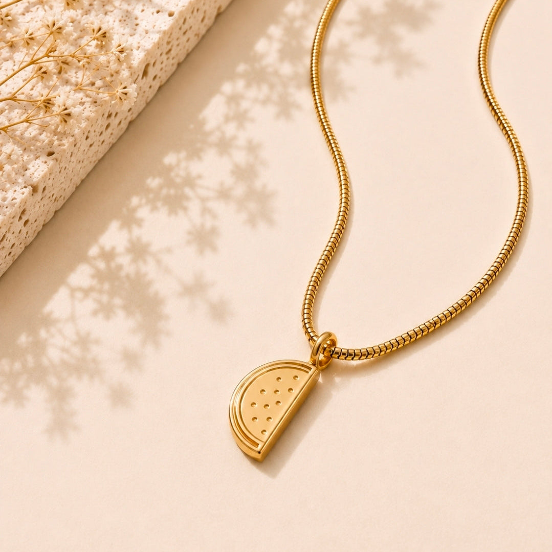 Palestinian Watermelon Necklace