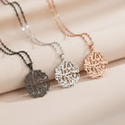 Verily With Every Hardship Comes Ease Calligraphy Necklace