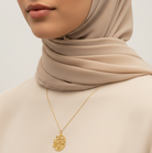 Verily With Every Hardship Comes Ease Calligraphy Necklace