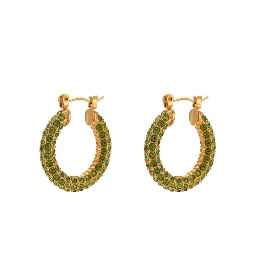 ZAHRA Hoop Earrings - Zoha Los Angeles