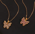 KATRINA Butterfly Necklace - Zoha Los Angeles