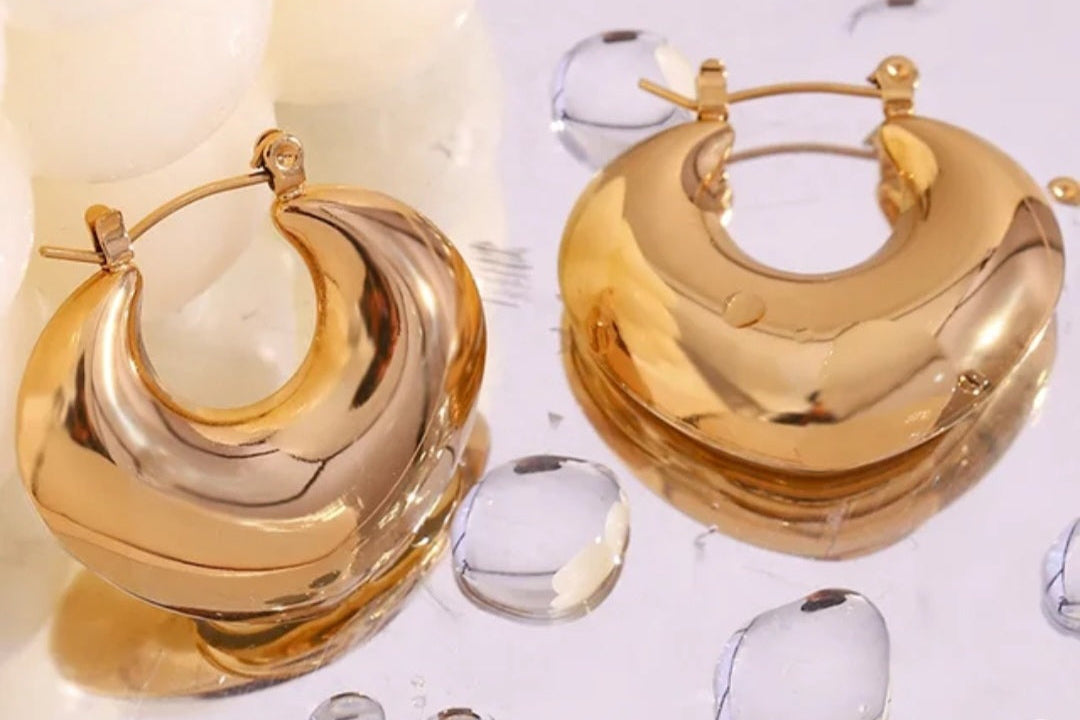 LAYLA Hoop Earrings - Zoha Los Angeles