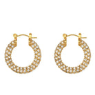 ZAHRA Hoop Earrings - Zoha Los Angeles