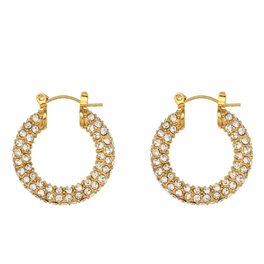 ZAHRA Hoop Earrings - Zoha Los Angeles