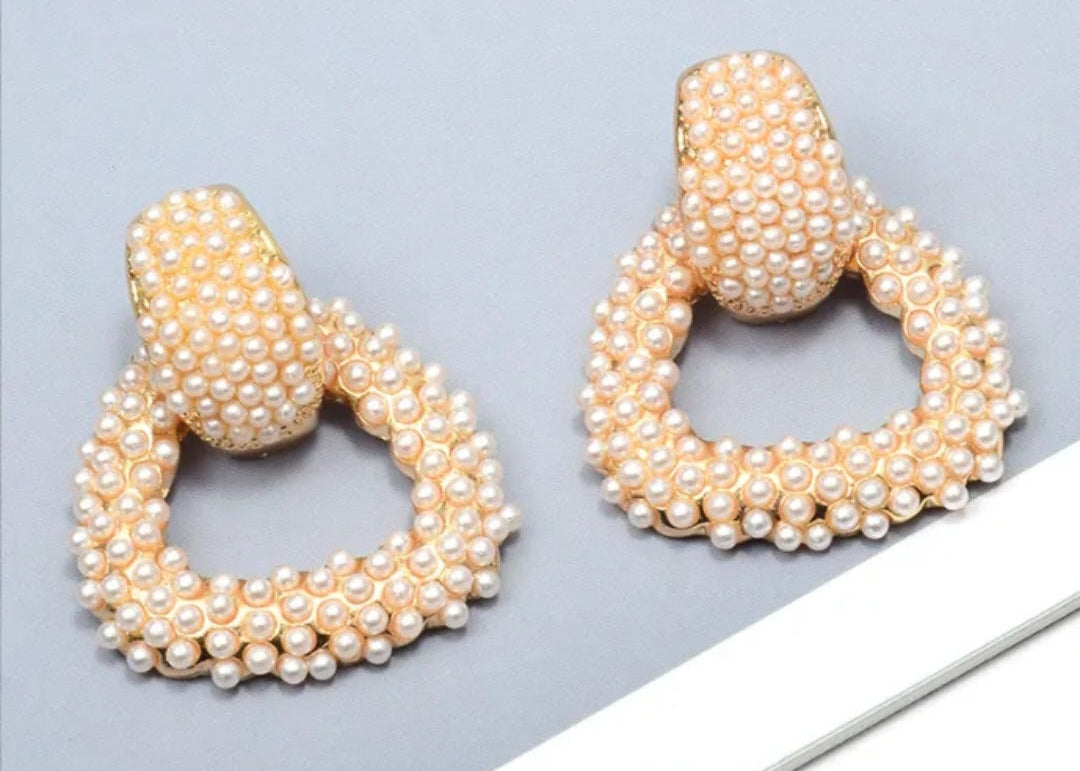 Sofia pearl drop earrings