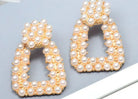 Sofia pearl drop earrings