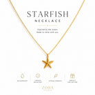 Star Shell Necklace - Gold Star Pendant - Zoha Los Angeles