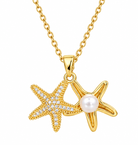 Starfish Pearl Necklace