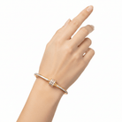 Stella Crystal Gold Bangle