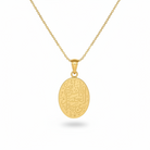 Islamic necklace Verily With Every Hardship Comes Ease 