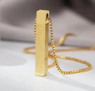 Ayatul Kursi Bar Necklace - Zoha Los Angeles